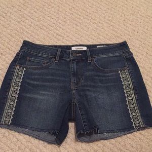 Cutoff Jean Shorts